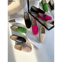 Женские туфли лоферы натуральные 9065ТОПС