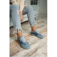 Кеды женские натуральные в разных цветах 408КЗ-БНМ