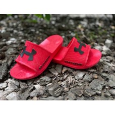 Шлепки на лето мужские пена красные 0158-1НИМ