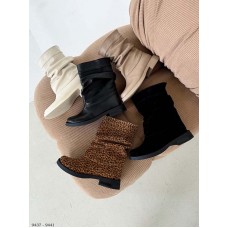 Осенние/зимние сапоги женские кожа замша 9437ТОПС Осенние/зимние сапоги женские кожа замша 9437ТОПС