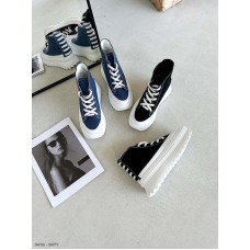 Женские кеды на платформе джинсовые 9476ТОПС