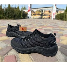 Мужские кроссовки термо черные осень-еврозима 0632КФМ