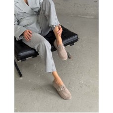 Туфли женские без каблука лоферы натуральные 10167ТОПС