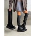 Ботфорты-чулки демисезонные черные 10688ТОПС