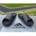 Шлепки на лето мужские Adidas Adicane Slide белые и черные 0083АДМ