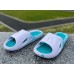 Шлепки на лето мужские Adidas Adicane Slide белые и черные 0083АДМ