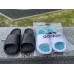 Шлепки на лето мужские Adidas Adicane Slide белые и черные 0083АДМ