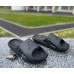Шлепки на лето мужские Adidas Adicane Slide белые и черные 0083АДМ
